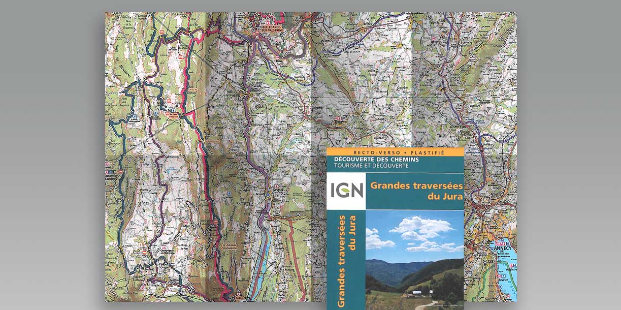 Carte IGN - Grandes traversées du Jura – Image 2