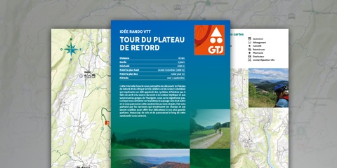 Idée-rando : Tour du Plateau de Retord à VTT