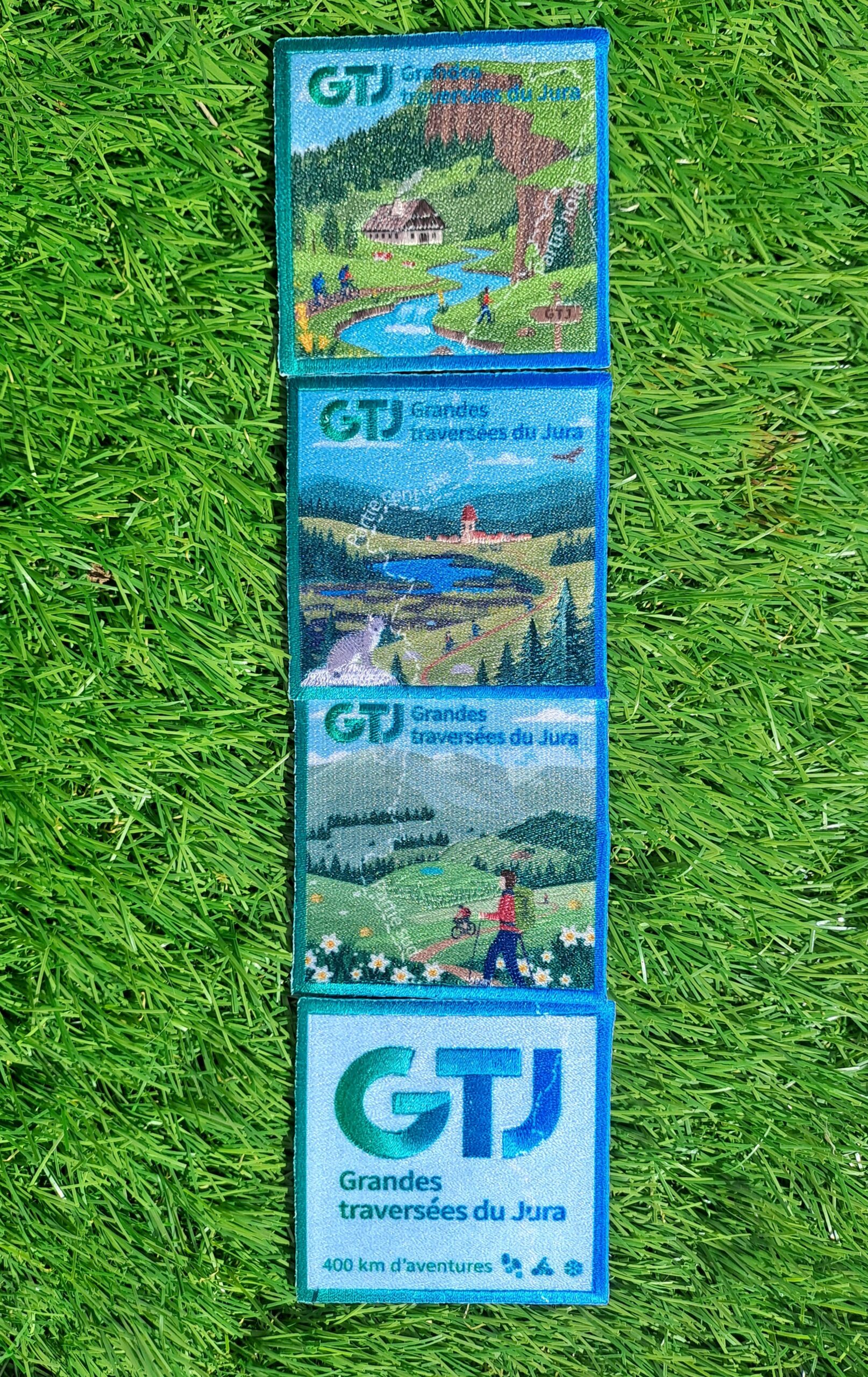 Écussons GTJ – Une collection inspirée par nos paysages (lot de 4) – Image 8